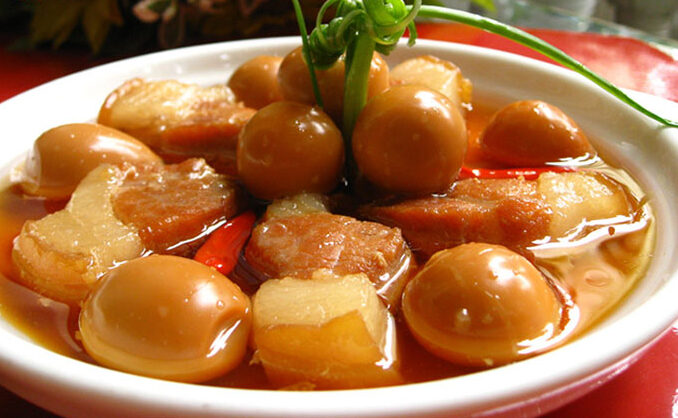 How to make stewed meat with eggs 5