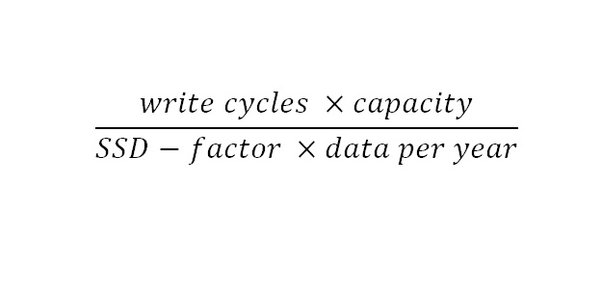 NVMe lifespan : How long can I expect an M2 NVMe PCIe SSD to last