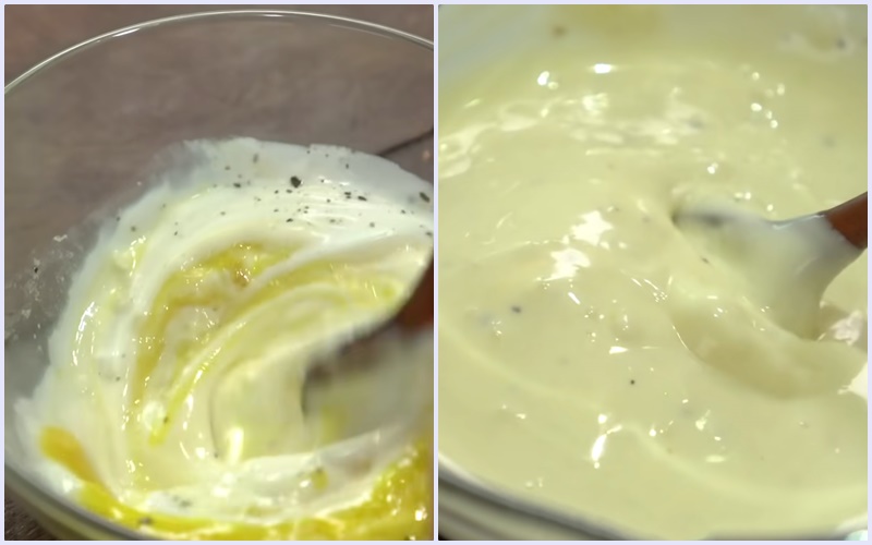 Make the garlic sauce