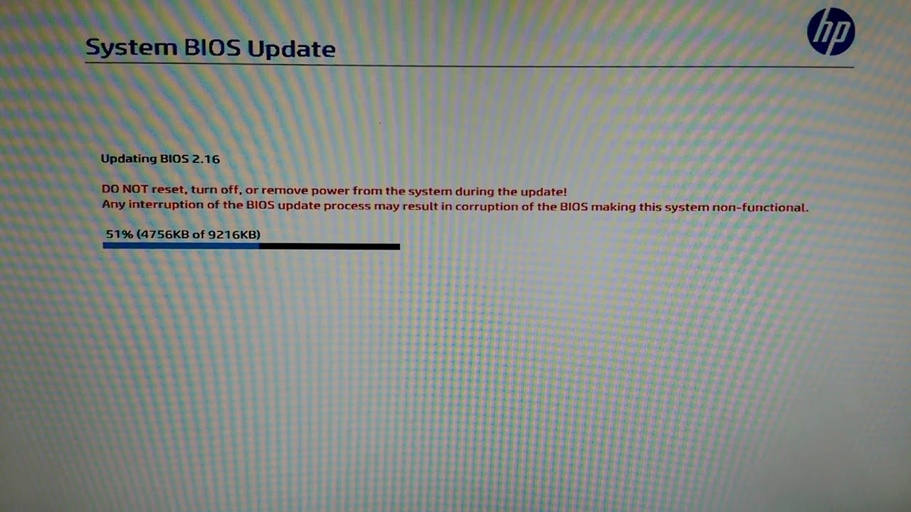 Updated the System BIOS