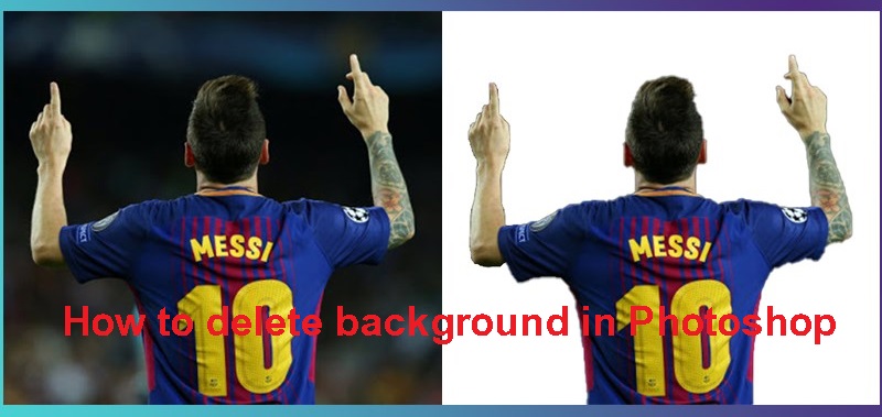 How to delete background in Photoshop