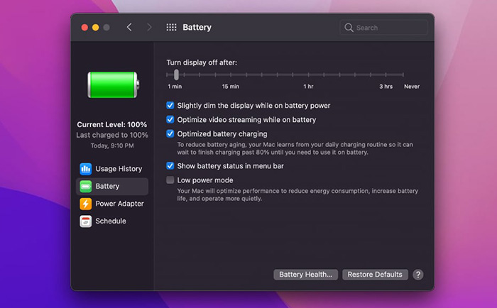 Troubleshooting Battery