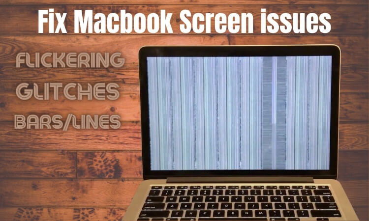 How to fix lines on MacBook screen
