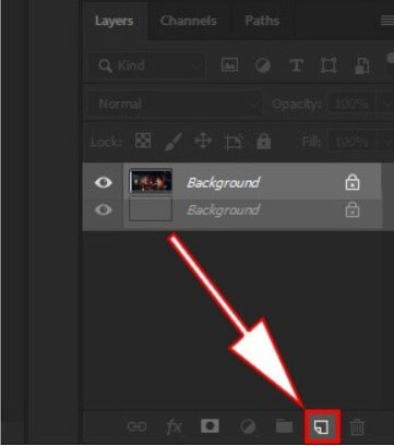 Drag and drop to Create a new Layer